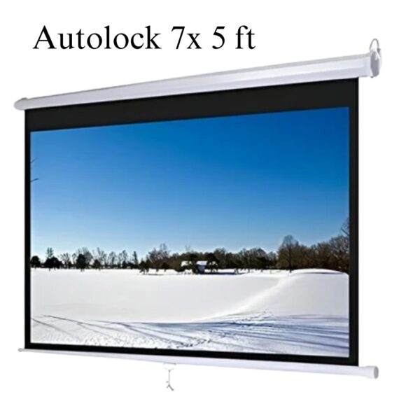 Autolock projector screen