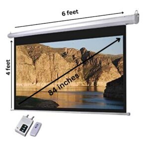 Motorised Projector Screen 6 x 4