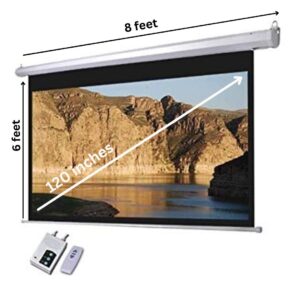 Motorised Projector Screen 8 x 6